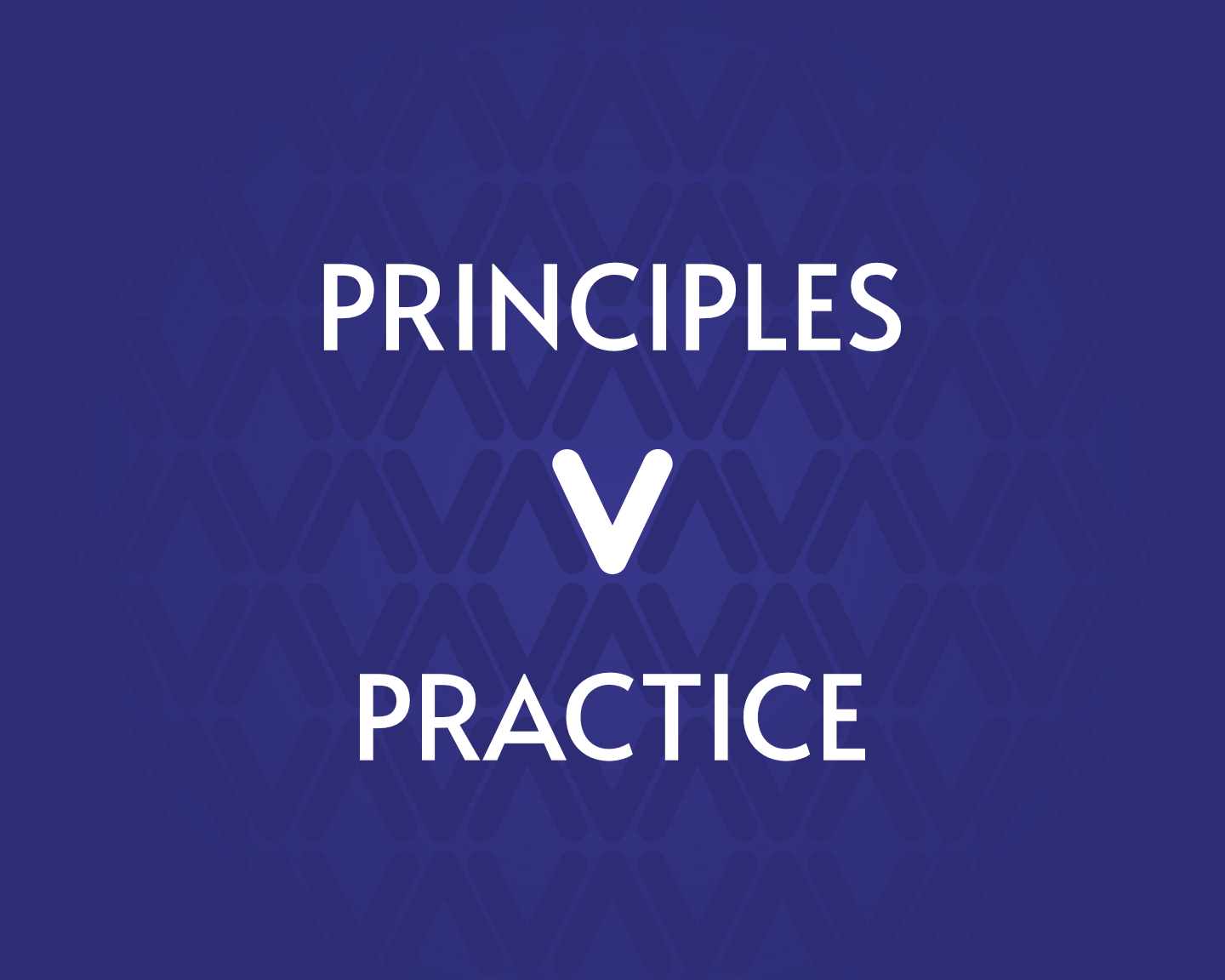 Principles versus practice - Checkmate Humanity